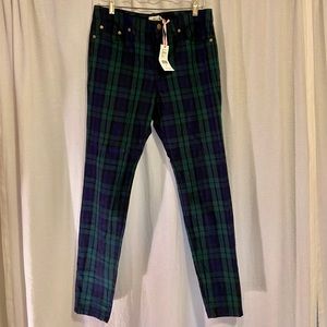 Black Swatch Plaid Pants